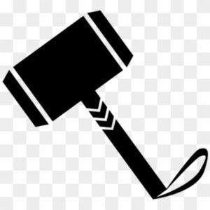 Thor's Hammer Vinyl Decal Sticker Customizable 7"